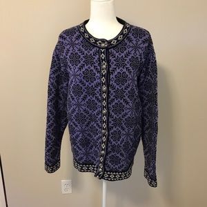 🌻 LL Bean Cotton Nordic Ski Sweater